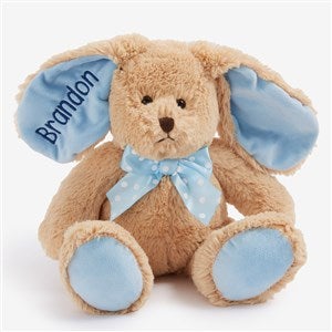 Personalized Stuffed Easter Bunny - Blue - 14129-B
