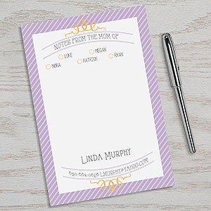 From The Mom Of... Personalized Notepad - 14225