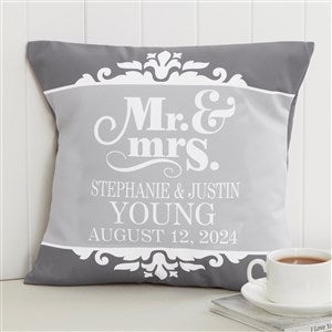 Custom 14" Mr. and Mrs. Pillows - 14259-S