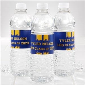 School Spirit! Personalized Water Bottle Labels - 14303