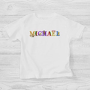 Alphabet Animals Name Toddler T-Shirt - 14347-TT