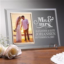 The Happy Couple Personalized Wedding Frame - 14489