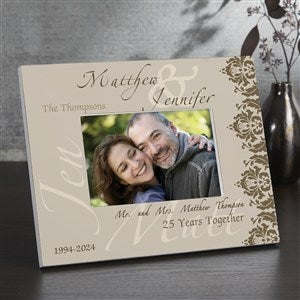 The Anniversary Couple Personalized Frame - 4x6 Tabletop - 14574