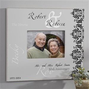 The Anniversary Couple Personalized Frame - 5x7 Wall - 14574-W