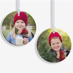Picture Perfect Personalized Photo Ornament- 2.85 Glossy - 2 Sided - 14590-2