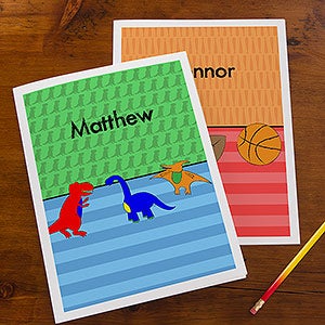 Just For Him Personalized Folders- Set of 2 - 14630