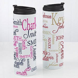 Signature Style Personalized 16oz. Travel Tumbler - 14696