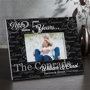 Forever & Always Anniversary Personalized 4x6 Tabletop Frame - 14707