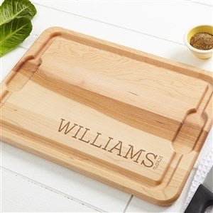 Classic Kitchen 10x14 Personalized Bamboo Cutting Board