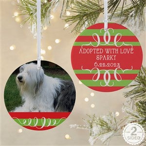 Red & Green Custom Photo Ornaments - 14807-2L