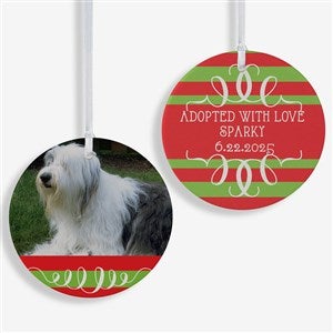 Red  Green Custom Photo Ornaments - 14807-2L