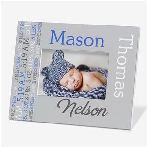 Darling Baby Boy Personalized Picture Frame-4x6 Tabletop - 14861