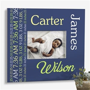 Darling Baby Boy Personalized Picture Frame-5x7 Wall - 14861-W