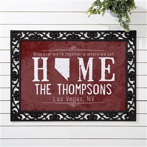 State of Love Personalized Doormat - 20x35 - 14871-M