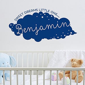 Sweet Dreams Personalized Vinyl Wall Art - 14976