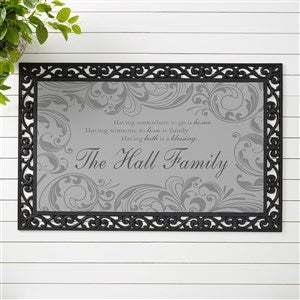 Personalized Doormat 20x35 - Family Blessings  - 14994-M