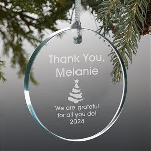 Create Your Own Round Personalized Premium Ornament - 15150-P