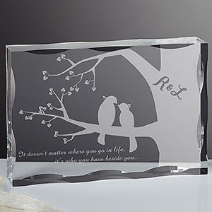 Love Birds Personalized Keepsake - 15189