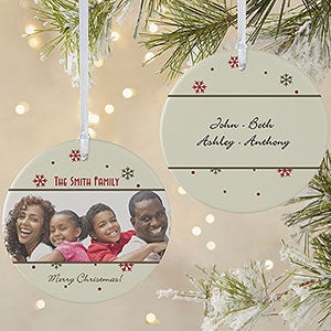 Photo Memories Personalized Photo Ornament - 15253-2L