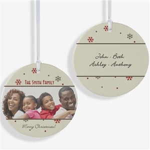 Photo Memories Personalized Photo Ornament - 15253-2L
