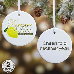 Personalized Logo 2-Sided Ornament - 15334