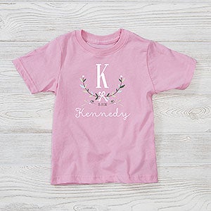 Personalized Girly Chic Clothes - Toddler T-Shirt - 15435-TT