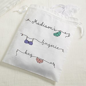 For Your Eyes Only Personalized Lingerie Bag - 15448