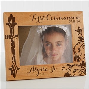 Personalized First Communion Picture Frame 5x7 - 15547-M