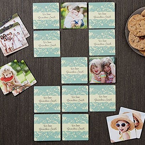 Grandmas Game Time Personalized Photo Memory Game - 15572