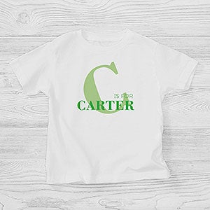 Personalized Alphabet Fun Kids Apparel - Toddler T-Shirt - 15592-TT