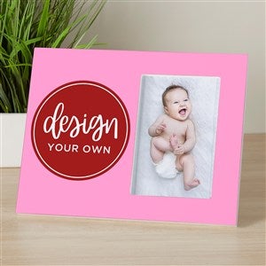 Design Your Own Personalized Offset Frame - Pink - 15595-P