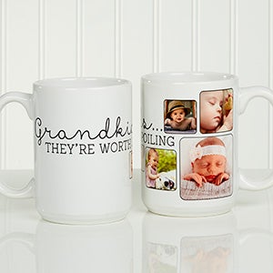 Theyre Worth Spoiling Personalized Photo Coffee Mug 15oz.- White - 15625-L