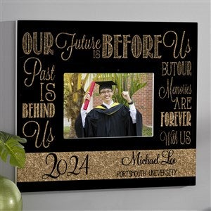 Our Future Is Before Us Personalized Graduation 5x7 Wall Frame - Horizontal - 15633-WH