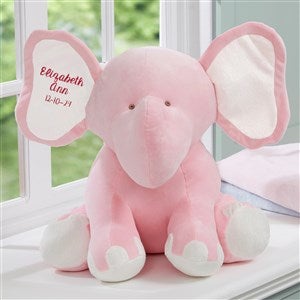 GUND personnalisé 24 Jumbo Flappy l'éléphant en peluche / animal en peluche  brodé personnalisé pour les enfants, les tout-petits et les bébés -   France