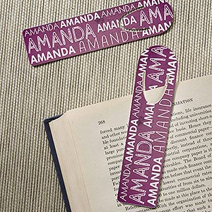 My Name Personalized Bookmark Set - 15707