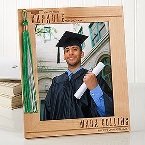 Graduation Tassel Display Personalized 8x10 Picture Frame - 15736