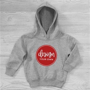 Design Your Own Personalized Toddler Sweatshirt - Grey - 15758-G