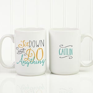 Daily Cup of Inspiration Personalized Latte Mug 16 oz.