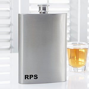 Golden Era Premium Monogrammed Pocket Flask - 15797