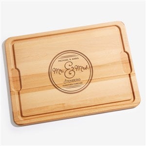 Personalized XL Maple Cutting Board - Circle Of Love - 15849-XL