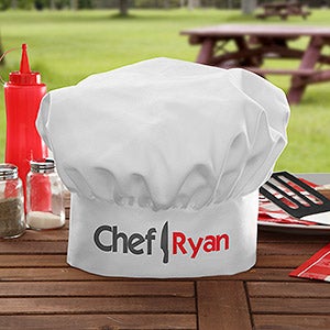 The Chef Personalized Adult Chef Hat - 15851