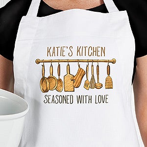 Personalized Apron - Seasoned With Love - 15874-A