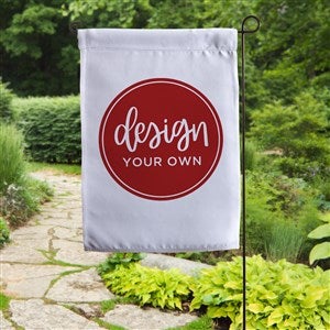 Design Your Own Garden Flag - White - 15888-White