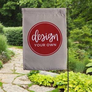 Design Your Own Personalized Garden Flag- Tan - 15888-T