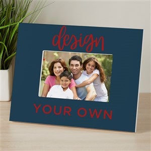 Design Your Own Personalized Picture Frame - Navy Blue - 15889-NB