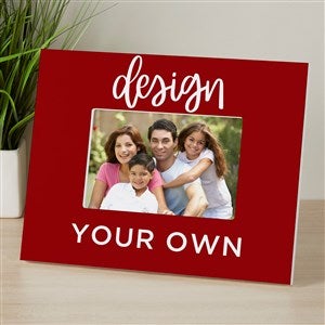Design Your Own Personalized Picture Frame - Red - 15889-R