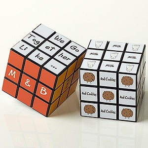 We Go Together Like...Personalized Rubiks® Cube - 15892-C