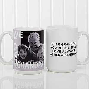 Personalized Photo Coffee Mug - Loving Them - 15 oz. - 15932-L