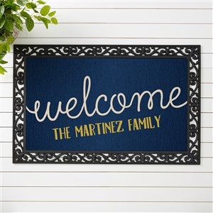 Personalized Greetings Doormat - 20x35 - 15965-M