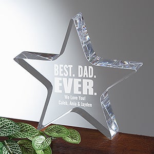 Best. Dad. Ever. Personalized Award - 16020